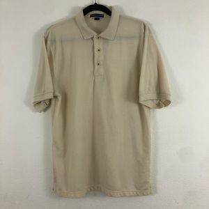 Port Authority Mens Medium Polo - Tan